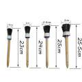 Master supplying round bristle detailing brush set car detailing brush